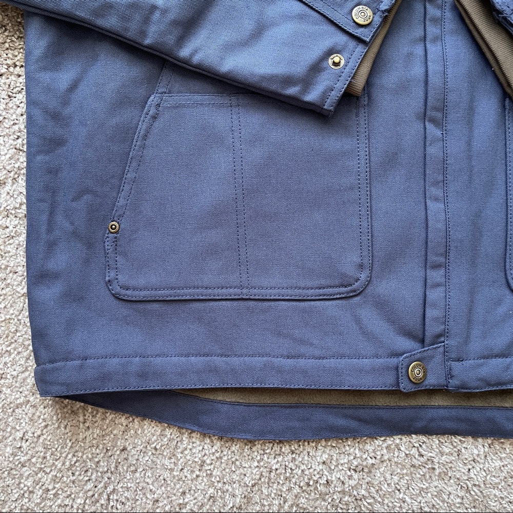 COLUMBIA PHG ROUGH TAIL HOODED MENS WORK HUNTING JACKET SIZE XL EXTRA LARGE BLUE - Picture 8 of 9